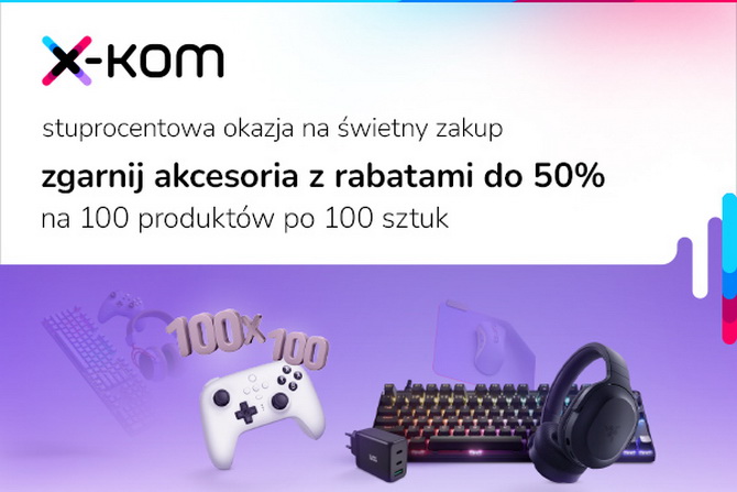 Promocja na karty graficzne, procesory, pamięci RAM, dyski SSD, obudowy i zasilacze. W sklepach x-kom złożysz komputer taniej [nc1]