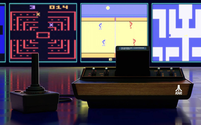 Atari 2600+ - klasyczna retro konsola powraca na rynek w odświeżonym wydaniu. Popularne gry w zestawie [1]