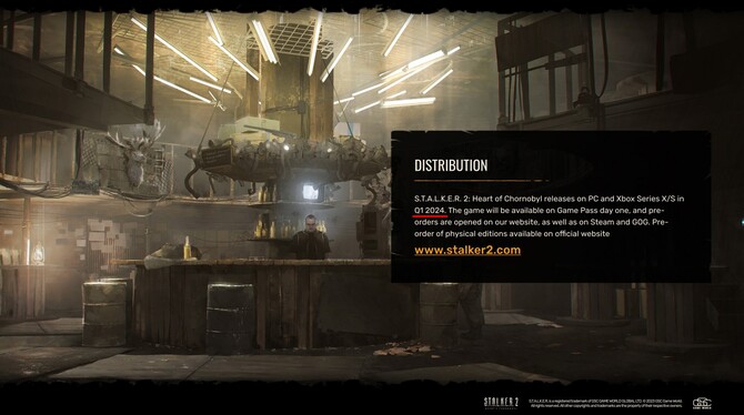 S.T.A.L.K.E.R. 2: Heart of Chornobyl opóźniony do 2024 roku, na co wskazują oficjalne dokumenty producenta [nc1]