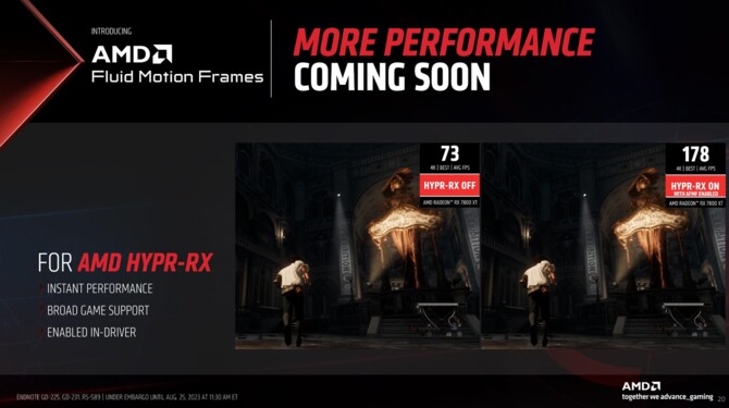 AMD FSR 3 z technologią Fluid Motion Frames nadal bez daty premiery, ale poznaliśmy pierwsze gry z obsługą techniki [9]