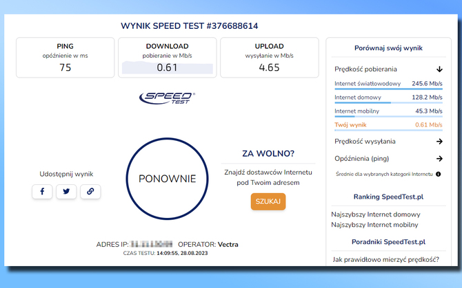 Vectra - internet światłowodowy, którego będziesz żałował do ostatniego dnia umowy. Dokonaj świadomego wyboru [2]