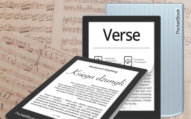 PocketBook Verse oraz Verse Pro - nowa seria czytników e-booków z wyświetlaczem E Ink Carta [1]