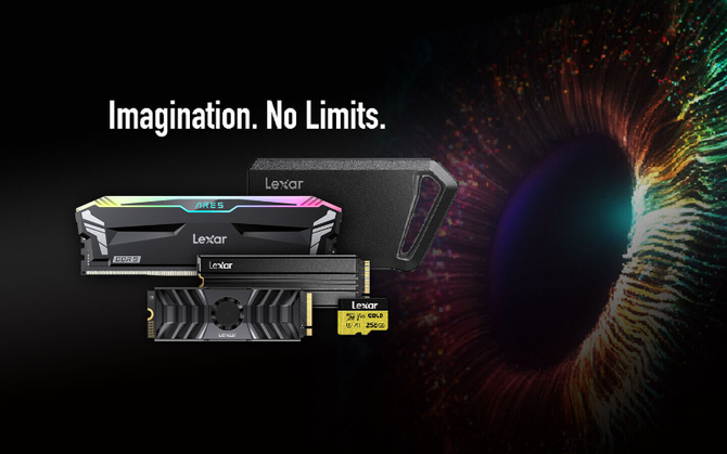 Lexar zaprezentował nowości na targach IFA 2023, wśród nich szybkie pamięci RAM DDR5 i dyski SSD NVMe dla graczy [1]