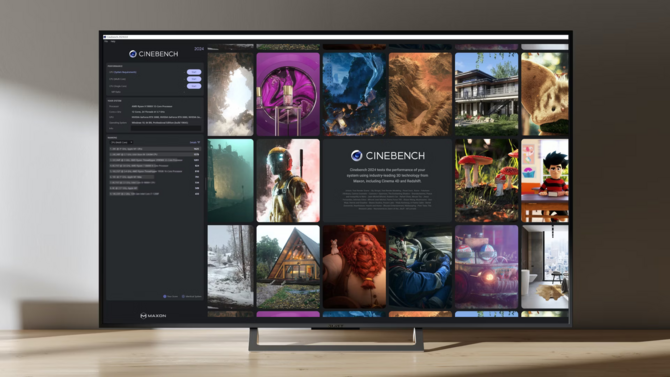 Cinebench 2024 - nowe oprogramowanie do testowania procesorów i kart graficznych z silnikiem Redshift [nc1]