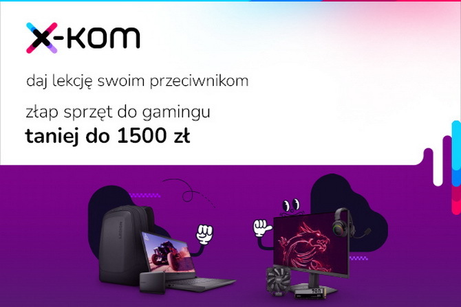 Mega promocje w x-kom! Tańsze procesory, dyski SSD, monitory gamingowe, laptopy i myszki. Taniej nawet o 1500 złotych [nc1]