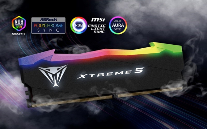 Patriot Viper Xtreme 5 - nowe topowe zestawy wydajnych pamięci RAM DDR5 8200 MHz bez podświetlenia LED RGB [1]