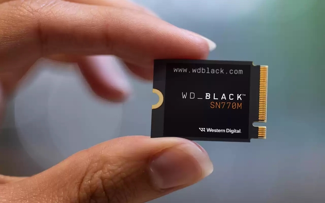 WD BLACK SN770M - nowy SSD do przenośnych konsol. Posiadacze Steam Deck przestaną martwić się o wolne miejsce? [1]