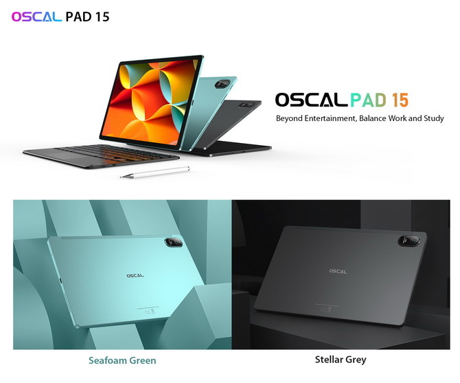Premiera tabletu Oscal Pad 15 - Wyświetlacz 10 cali, bateria 8280 mAh, szybsza pamięć i rysik. Wszystko w atrakcyjnej cenie [1]