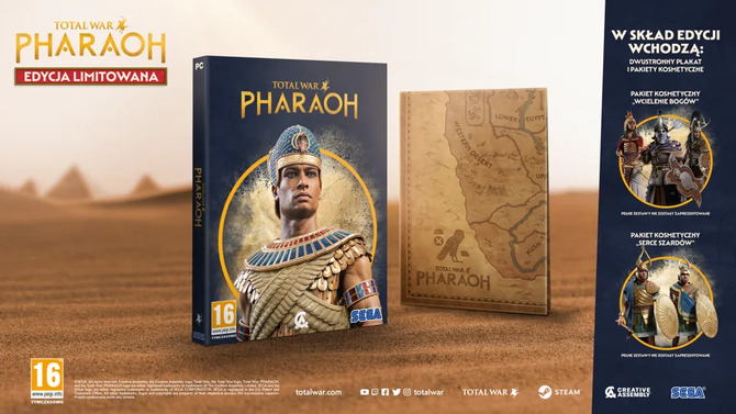 Total War: Pharaoh - 8-minutowy pokaz egipskiej kampanii i dokładna data premiery zapowiedzianego pudełkowego wydania [2]