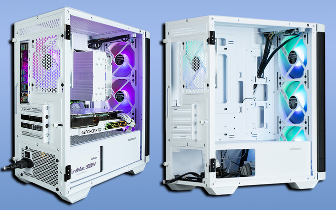 Zalman M4 White - stylowa obudowa komputerowa, która oprócz wyglądu zapewnia świetne możliwości chłodzenia [6]