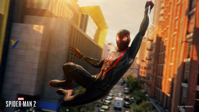 Marvel's Spider-Man 2 na PlayStation 5 będzie działał wyłącznie z Ray Tracingiem, także w 60 klatkach na sekundę [7]