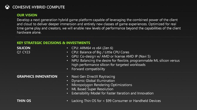 Konsola Xbox nowej generacji ma wykorzystać procesor AMD APU, bazujący na architekturze Zen 6 i RDNA 5 [2]