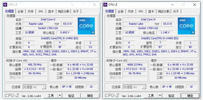 Intel Core i5-14400 będzie dostępny w dwóch różnych rewizjach. Na szczęście różnice między nimi powinny być marginalne [3]