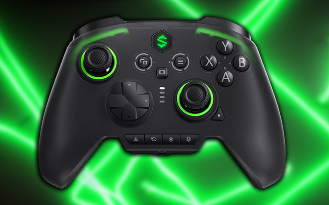 Black Shark Green Ghost - bezprzewodowy kontroler do gier, który w swojej cenie oferuje zaskakująco dużą funkcjonalność [1]