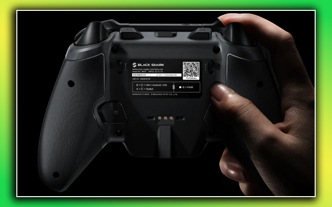 Black Shark Green Ghost - bezprzewodowy kontroler do gier, który w swojej cenie oferuje zaskakująco dużą funkcjonalność [3]
