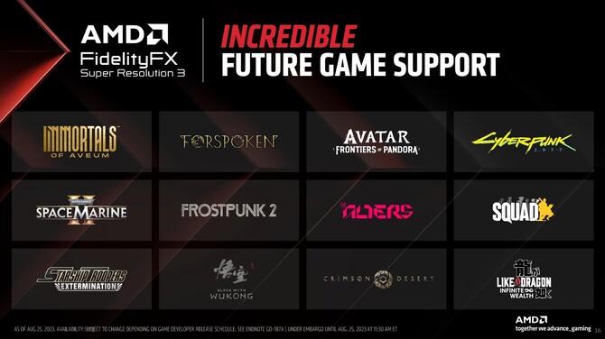 AMD FSR 3 jeszcze dzisiaj zadebiutuje w grach Forspoken oraz Immortals of Aveum [3]