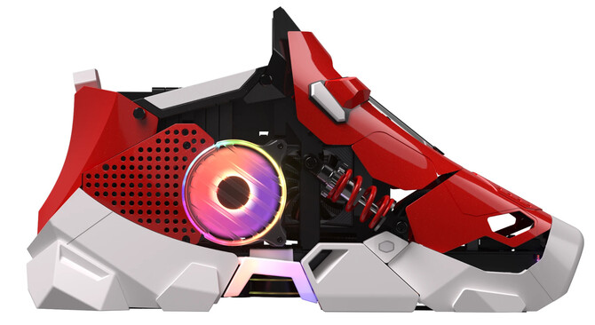 Cooler Master Sneaker X - premiera interesującego zestawu komputerowego w bardzo nietypowej obudowie [3]
