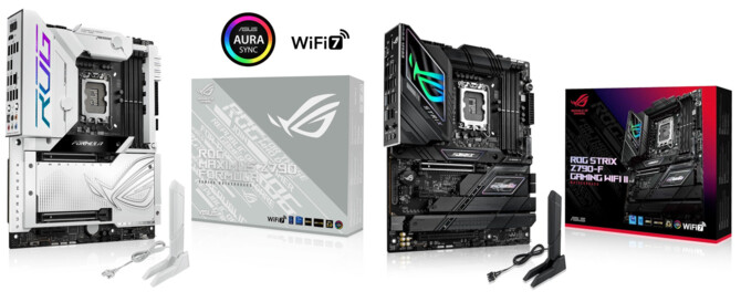 ASUS ROG Maximus Z790 Formula i ASUS ROG Strix Z790-F Gaming WIFI II - opublikowano zdjęcia nowych płyt głównych [2]