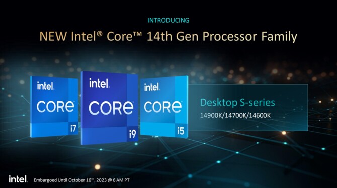 Intel Core i9-14900K, Core i7-14700K, Core i5-14600K - official announcement of Raptor Lake Refresh processors [2]