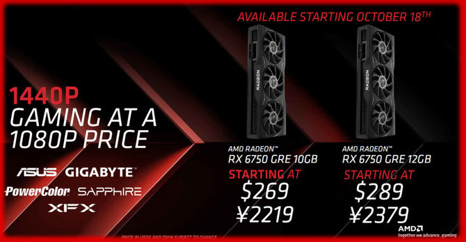AMD Radeon RX 6750 GRE oficjalnie zaprezentowana - do sprzedaży trafią dwie różne wersje w różnych cenach [2]