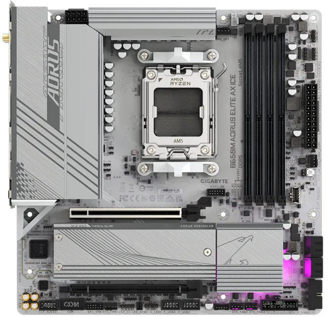 Gigabyte prezentuje nowe białe płyty główne dla procesorów AMD Ryzen 7000 [6]