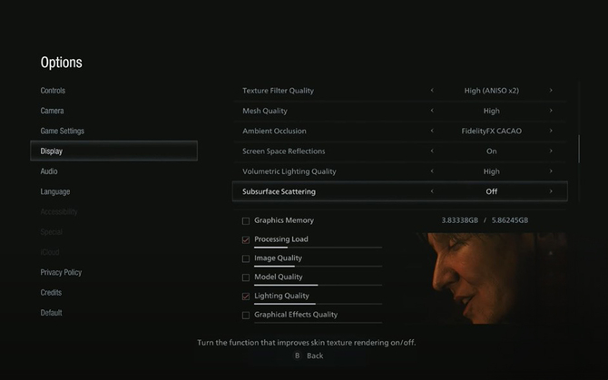 Apple iPhone 15 Pro and Pro Max - first tests of the Resident Evil Village game.  Modification of graphic settings as on PC [5]