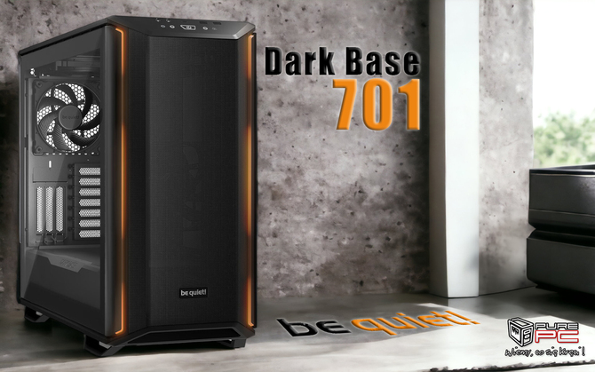 Obudowa komputerowa be quiet! Dark Base 701 - przewiewna konstrukcja, która zapewnia prosty montaż podzespołów [1]