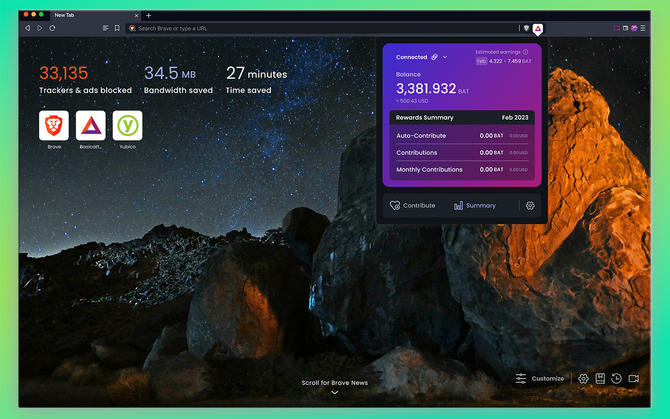 Brave - a privacy-oriented browser will gain native support of the Leo chatbot, which is expected to be different from others [1]