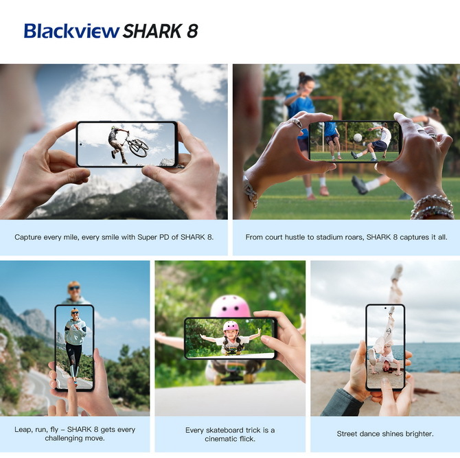Premiera smartfona Blackview SHARK 8 z układem MediaTek Helio G99 oraz aparat 64 MP. Cena promocyjna to tylko 94 dolary [4]