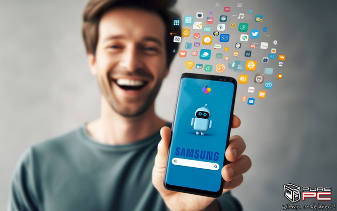 Samsung Galaxy S24 - smartfon będzie oferował usługi AI, jednak mogą one wymagać wykupienia abonamentu [1]