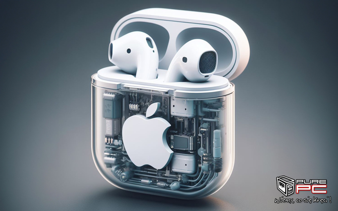 Apple AirPods Pro - słuchawki zostały sprawdzone od środka i porównane z kopiami. Skorzystano z tomografii komputerowej [1]