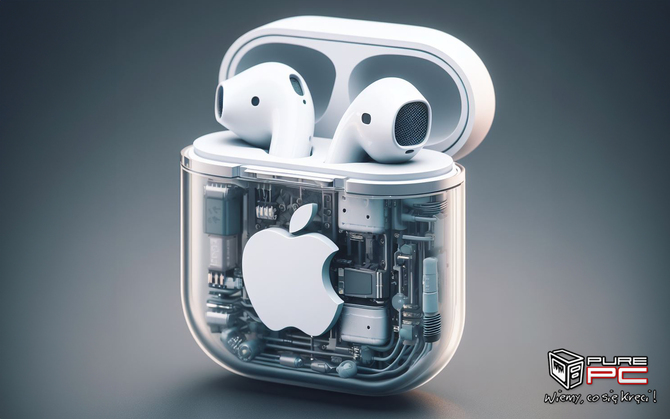 Apple AirPods Pro - headphones were checked from the inside and compared with copies.  Computed tomography was used [1]