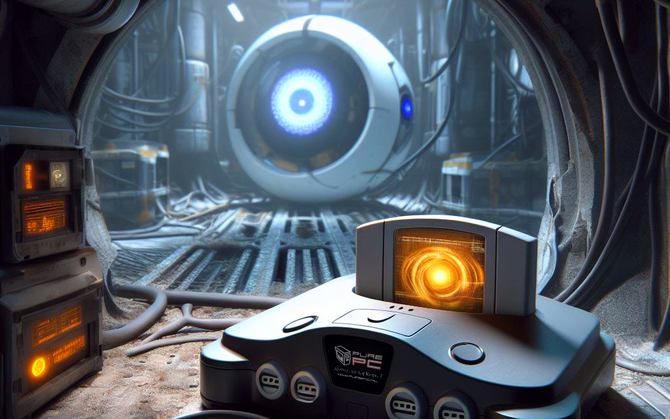Portal 64 - w produkcję od Valve zagrasz na konsoli Nintendo 64. Demake doczekał się kolejnej aktualizacji [1]