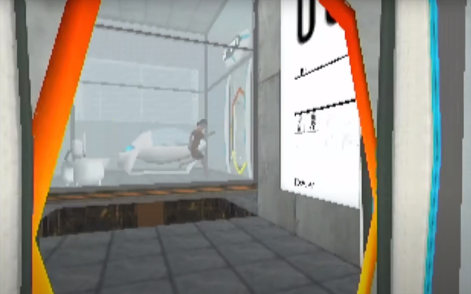 Portal 64 - you can play Valve's production on the Nintendo 64 console. Demake has received another update [4]