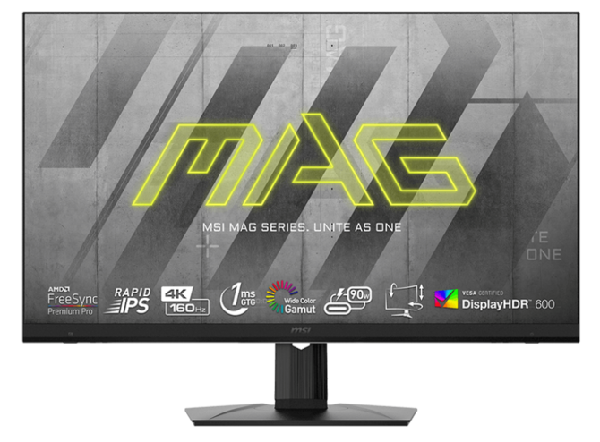 MSI MAG 323UPF: monitor 4K versátil para juegos y trabajo con matriz Rapid IPS y puerto USB tipo C