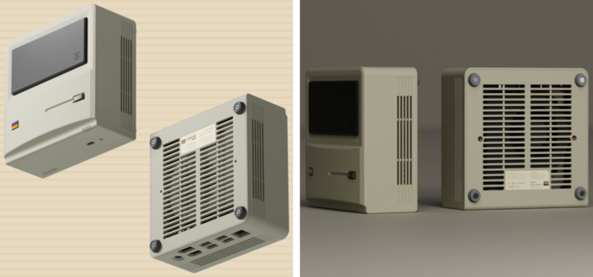 AYANEO Retro Mini PC AM01 - ruszyła zbiórka na kompaktowy komputer inspirowany klasycznym Macintoshem [2]