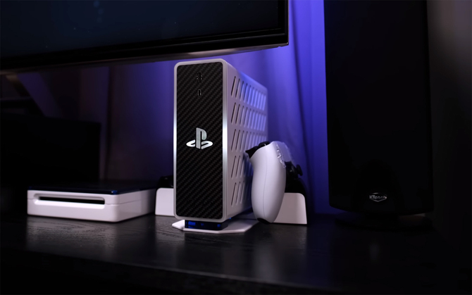 Sony PlayStation 5 - odświeżona wersja Slim jest rozczarowaniem, więc stworzono lepszy wariant. Projekt robi duże wrażenie [2]