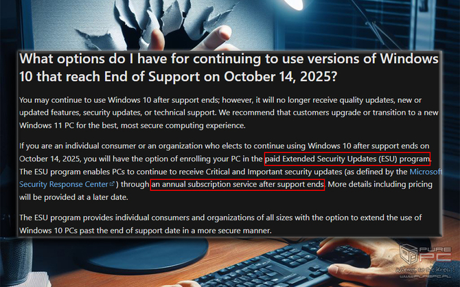 Płatne aktualizacje Windows 10 po zakończeniu wsparcia systemu. Microsoft podejmuje kontrowersyjną decyzję [2]