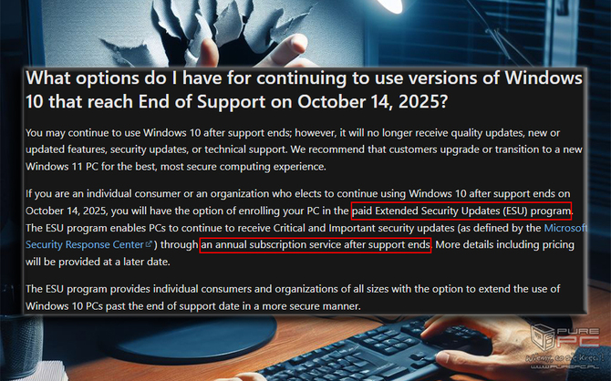 Płatne aktualizacje Windows 10 po zakończeniu wsparcia systemu. Microsoft podejmuje kontrowersyjną decyzję [2]