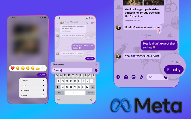 Messenger - komunikator od Mety coraz bliżej funkcjonalności Signala. Nadchodzi domyślne szyfrowane wiadomości end-to-end [3]