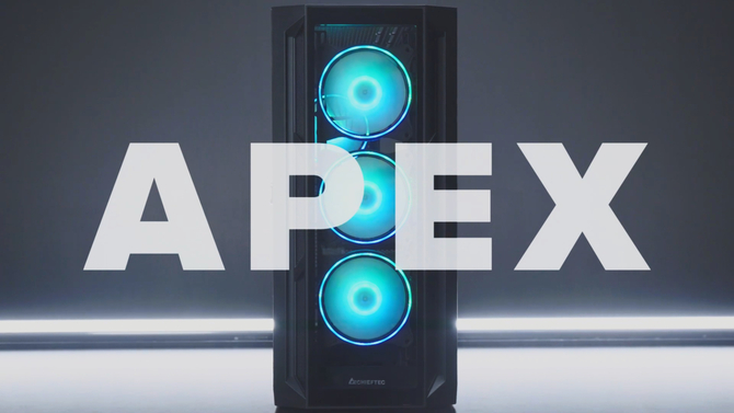 Chieftec APEX i APEX AIR - premiera dwóch gamingowych obudów PC dla płyt głównych w formacie E-ATX [1]