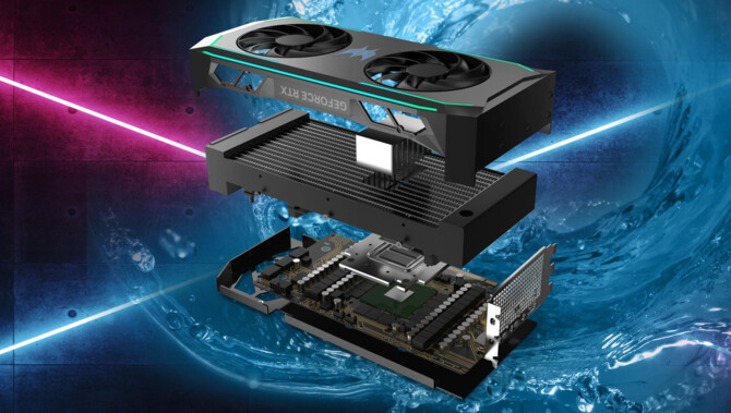 Acer GeForce RTX 4090 z chłodzeniem cieczą cechuje się gorszymi temperaturami niż modele tradycyjne [1]