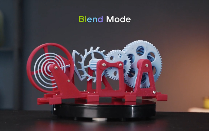 Rencolor 6-Color 3D Printer - drukarka 3D, która korzysta z dwóch filamentów naraz. Wielokolorowe wydruki o różnej konfiguracji [8]