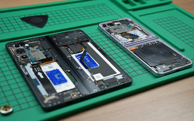 Samsung Galaxy Z Fold5 i Flip5 - do programu samodzielnej naprawy po raz pierwszy wkraczają składane smartfony [1]
