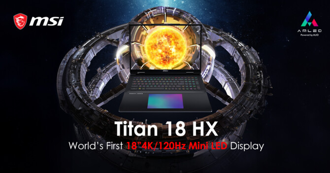 MSI Titan 18 HX - topowy notebook do gier z Intel Core i9-14900HX oraz NVIDIA GeForce RTX 4090 Laptop GPU [1]