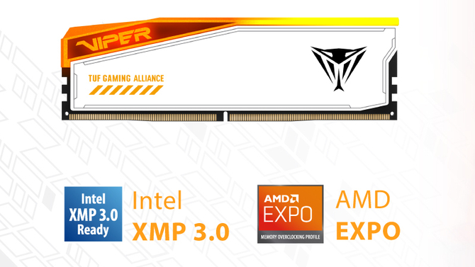 Patriot Viper Elite 5 TUF Gaming Alliance - nowe pamięci DDR5 z LED RGB sygnowane gamingową marką ASUS-a [2]