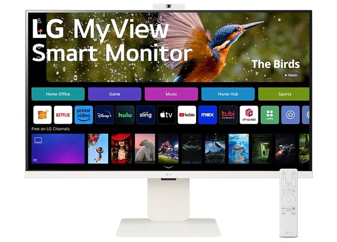 LG MyView - nowa seria monitorów IPS 4K do pracy. Elegancki wygląd i system LG webOS 23 na pokładzie [2]