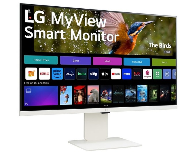 LG MyView - nowa seria monitorów IPS 4K do pracy. Elegancki wygląd i system LG webOS 23 na pokładzie [3]