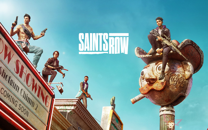Saints Row – a free game on the Epic Games Store.  There is very little time left