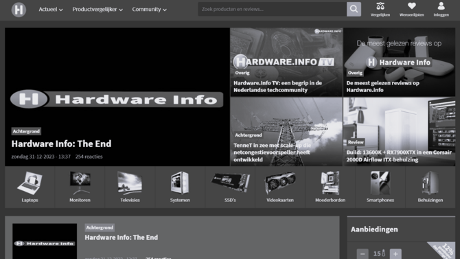 Hardware.info kończy działalność. Holendrzy tracą jeden z największych serwisów technologicznych [2]